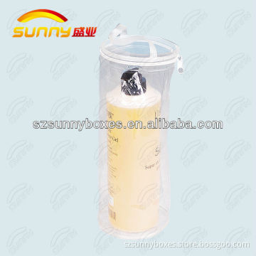 Transparent PVC bag gift packaging bag with custom printed